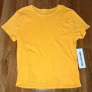 Bright orange t shirt